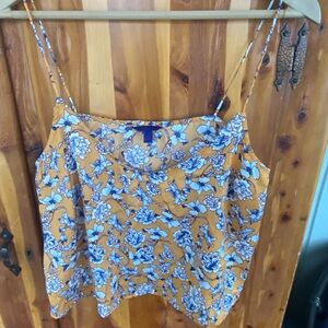 Floral Spaghetti Strap Top